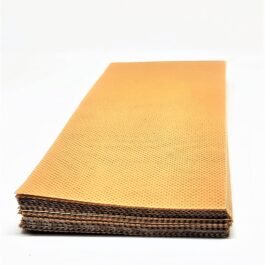 COSMO HUB 50 Pcs Brown Wax Stripes