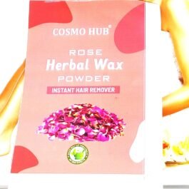 COSMO HUB Rose Herbal Wax Powder For Instant Hair Remover 100g