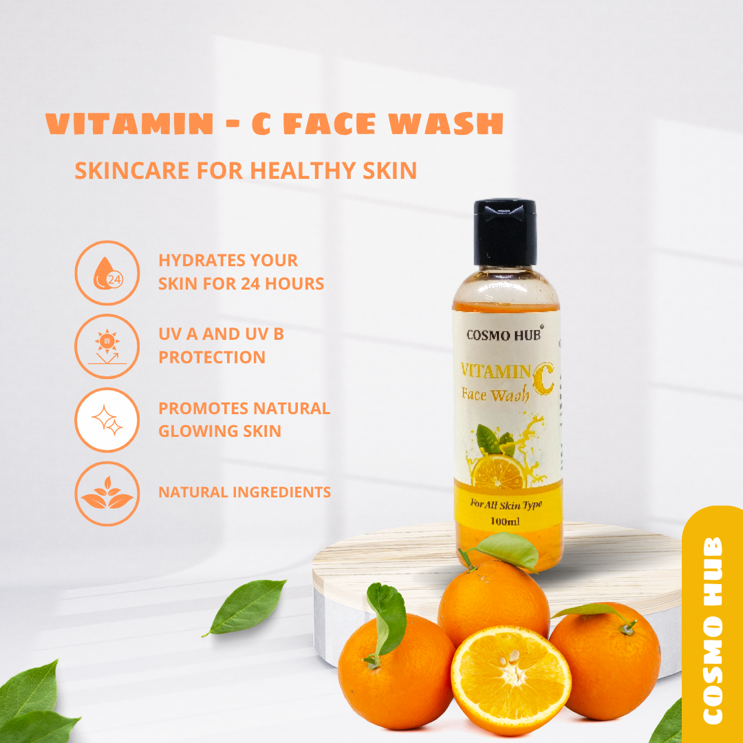 Vitamin C Face wash-100ml - Image 3