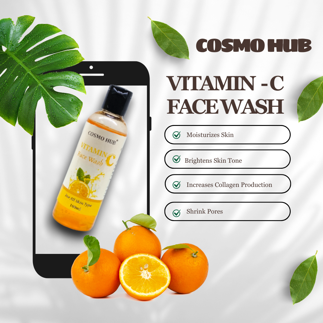 Vitamin C Face wash-100ml - Image 4
