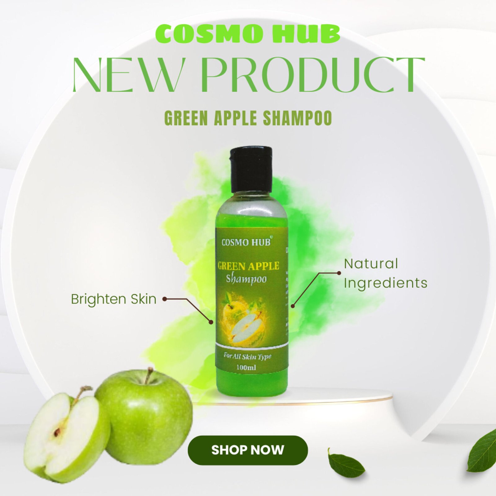 Green Apple Shampoo- 100ml