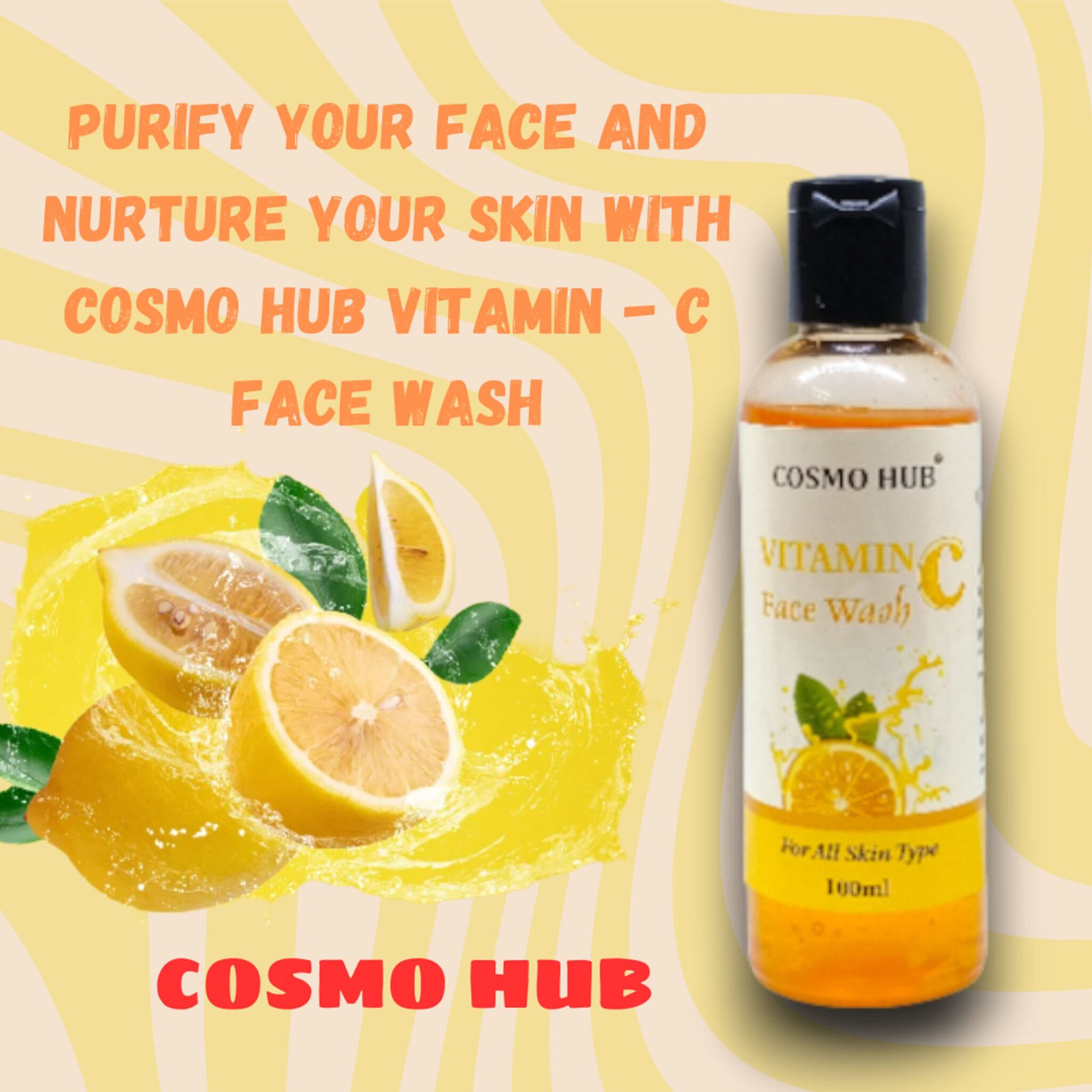 Vitamin C Face wash-100ml