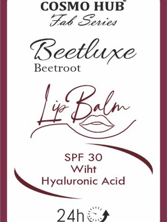 Beetluxe Beetroot Lip Balm with SPF 30 - 4 g - Image 2