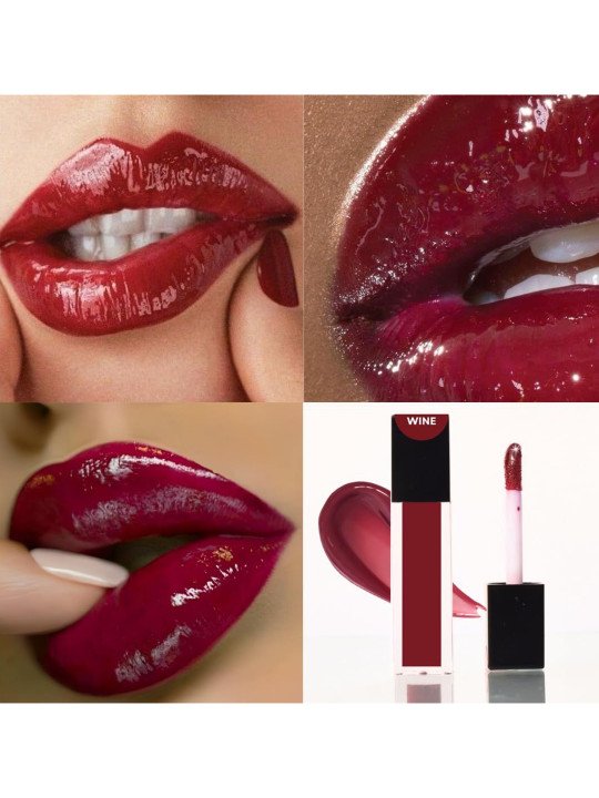 Long Lasting Matte Liquid Lipsticks - 20 ml - Red - Image 2